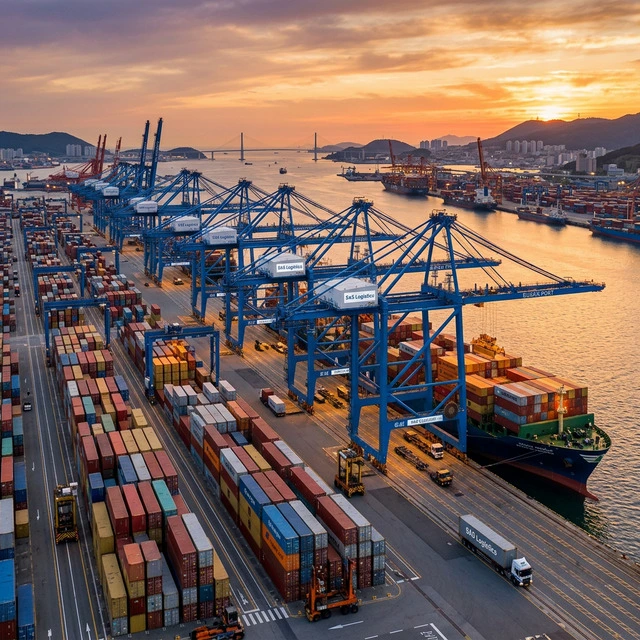 Логистика из Южной Кореи в Казахстан